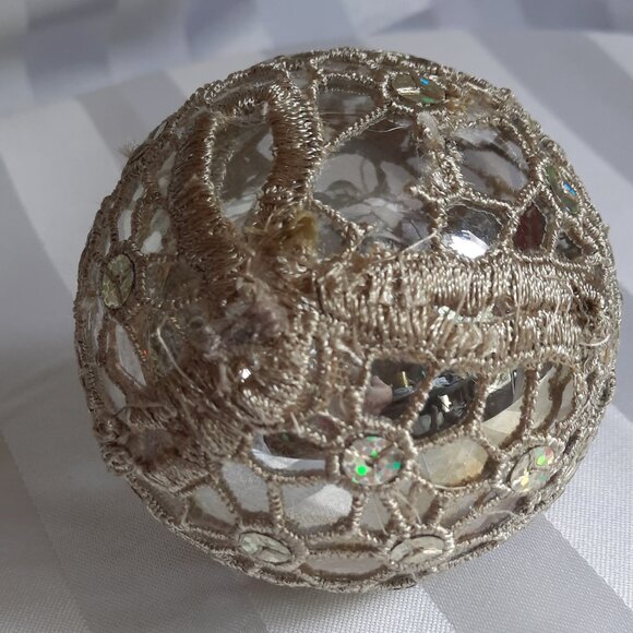 Handmade Christmas ornament stained glass #623 - Picture 3 of 6